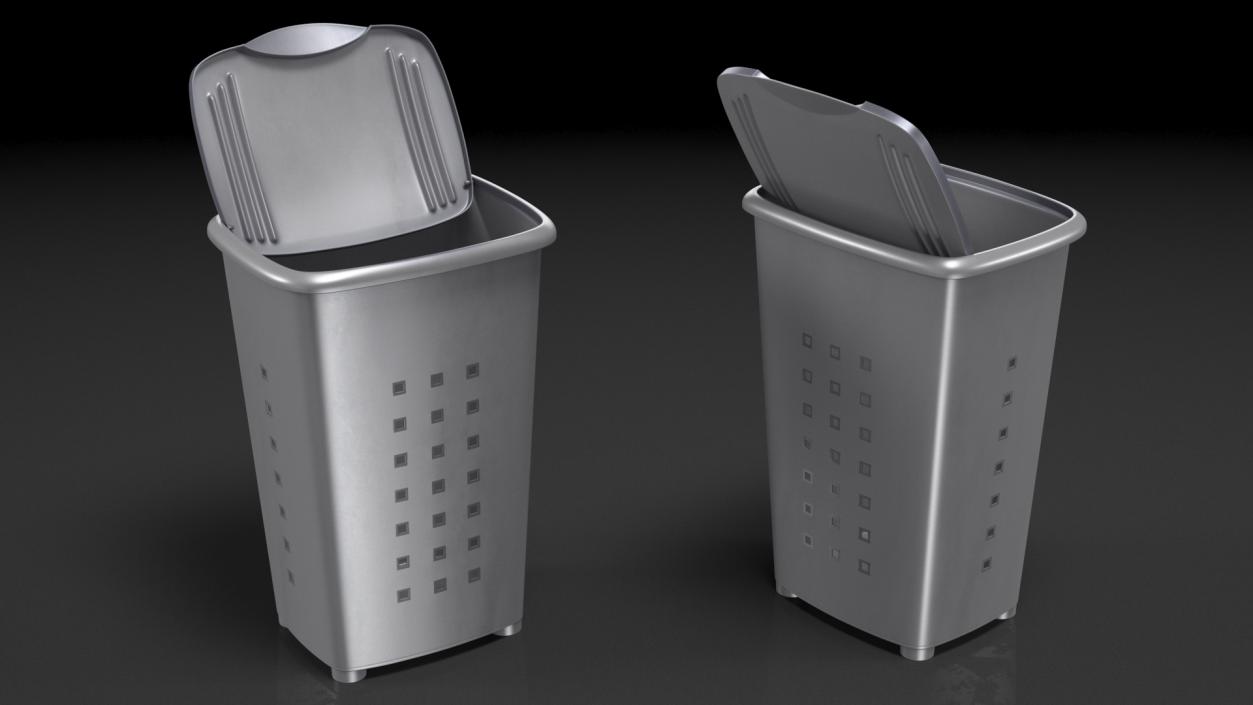 3D Laundry Baskets Collection