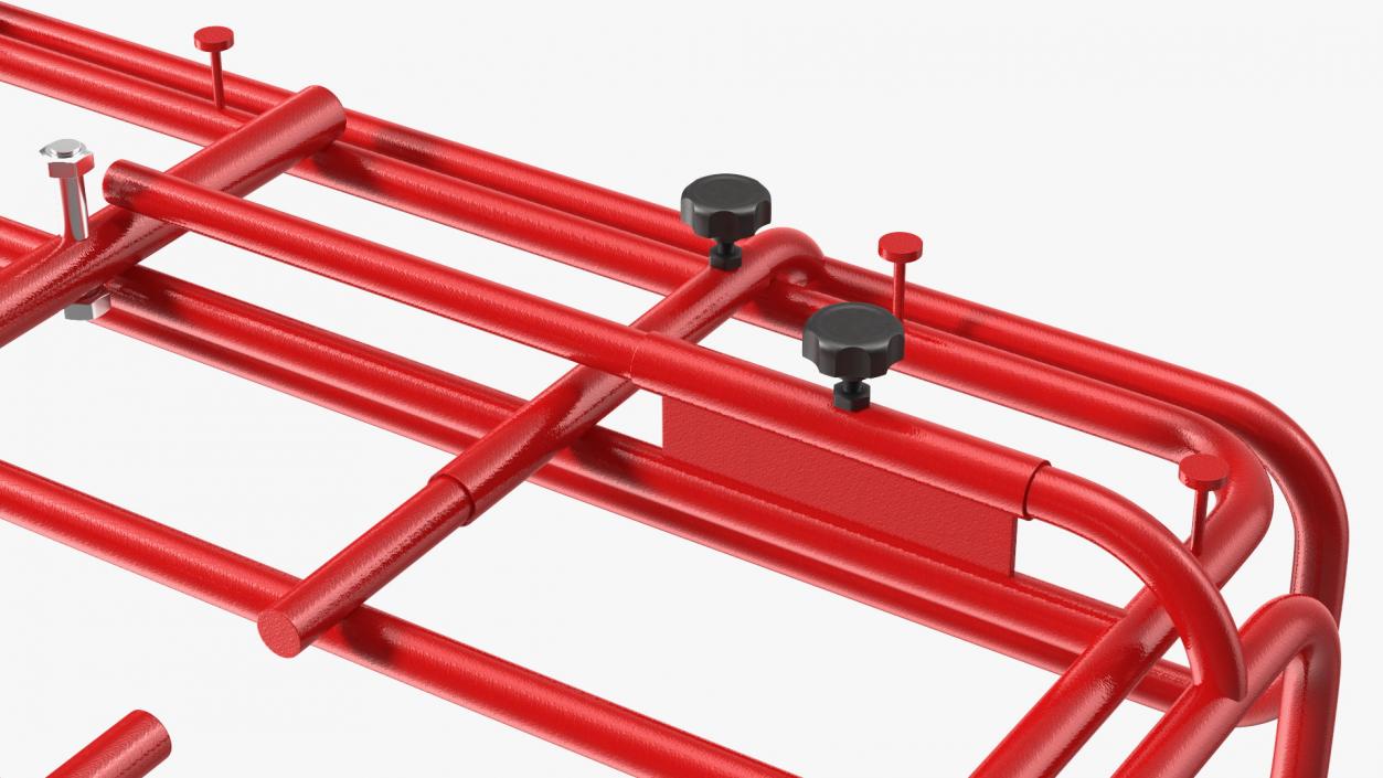 3D model Flatbed Wheelbarrow Pipe Frame