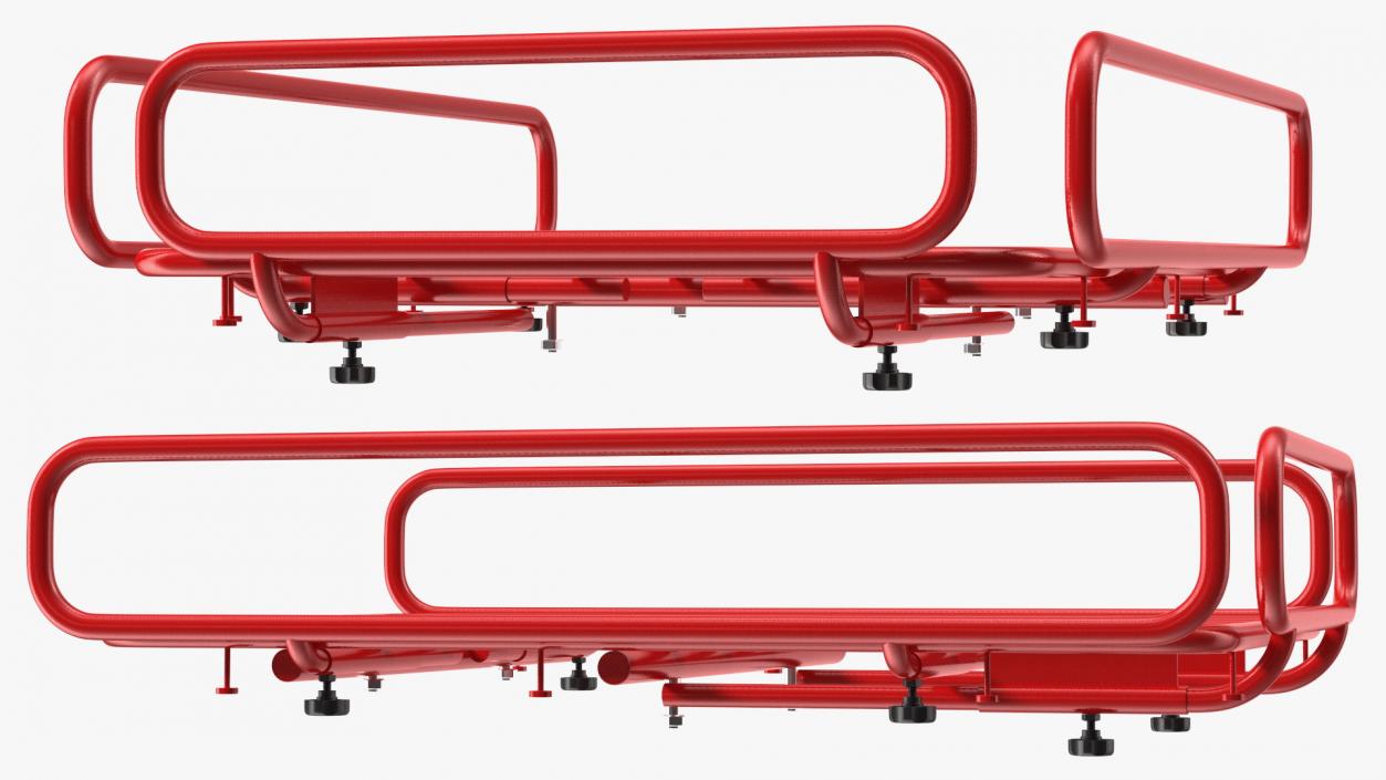 3D model Flatbed Wheelbarrow Pipe Frame