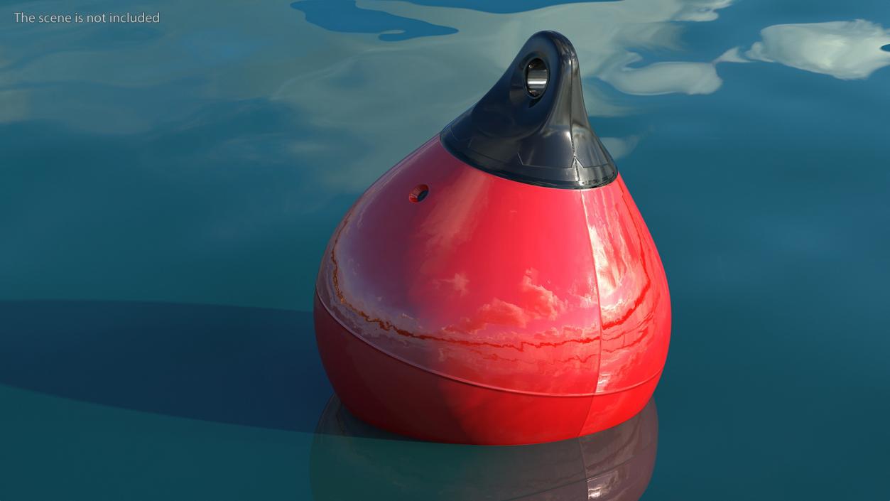 3D All Purpose Buoy A4 Red model