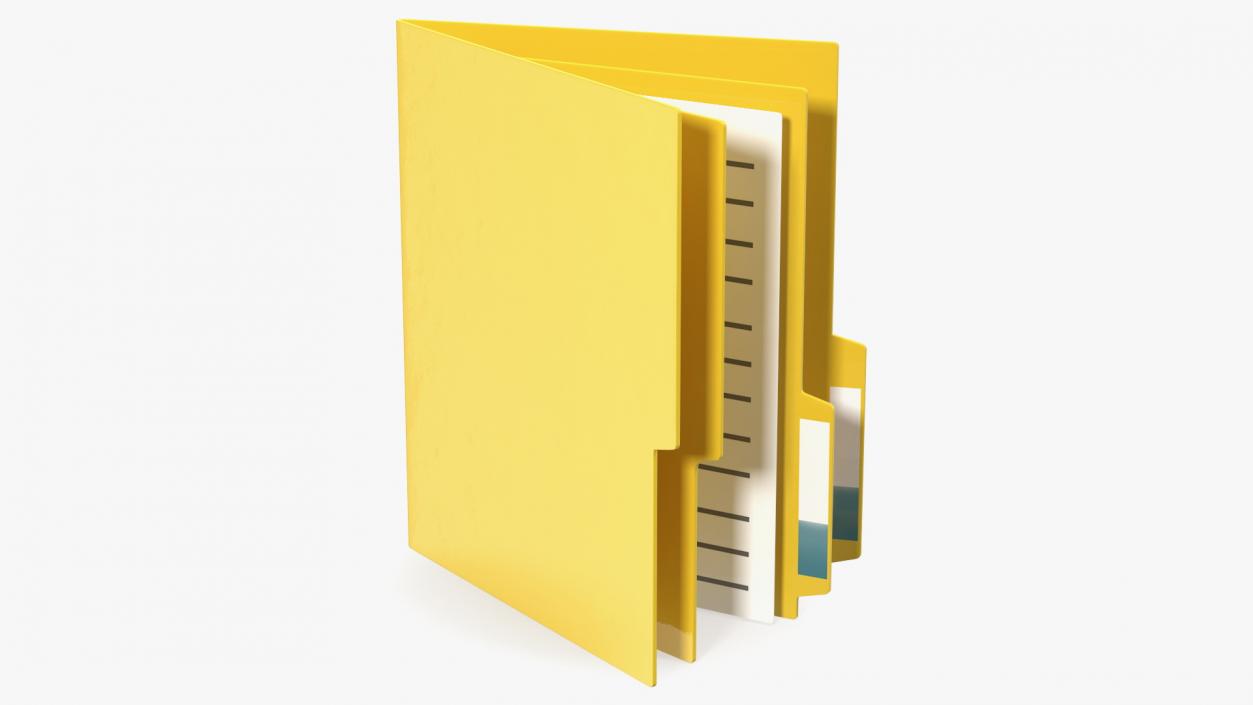 3D model Computer Folder Icon