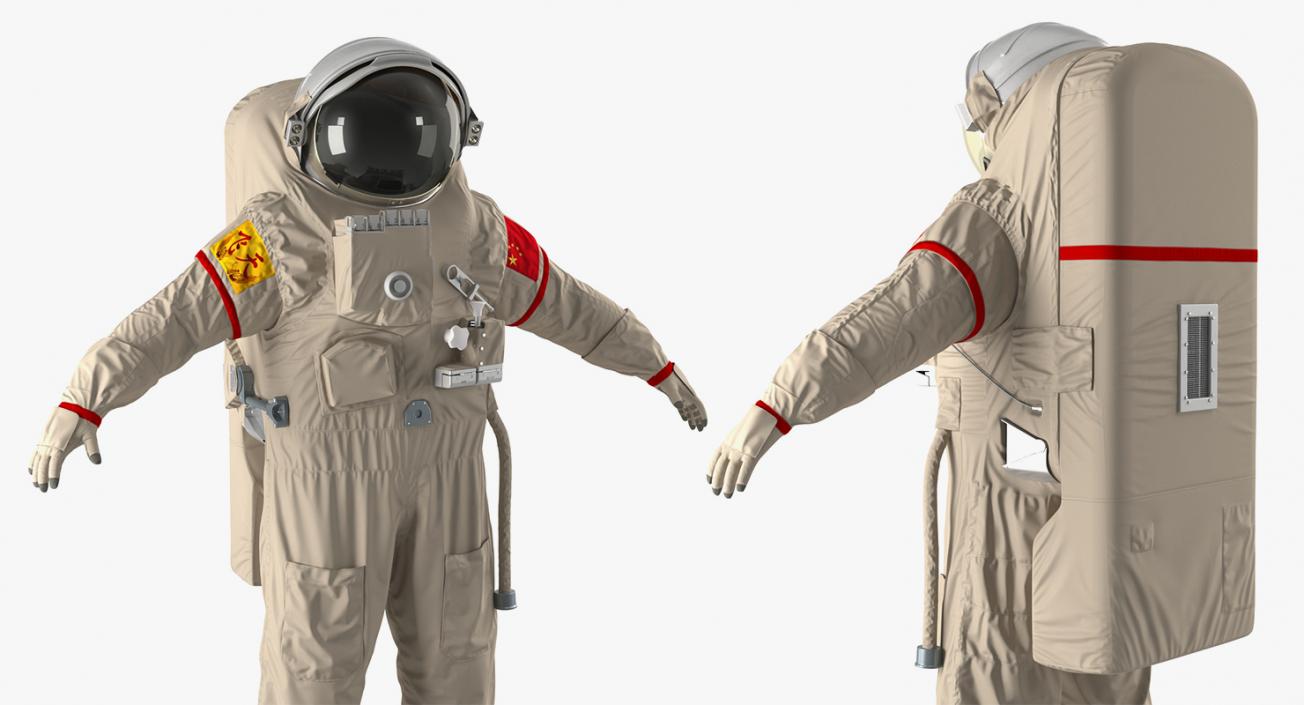 Space Suits Collection 5 3D model