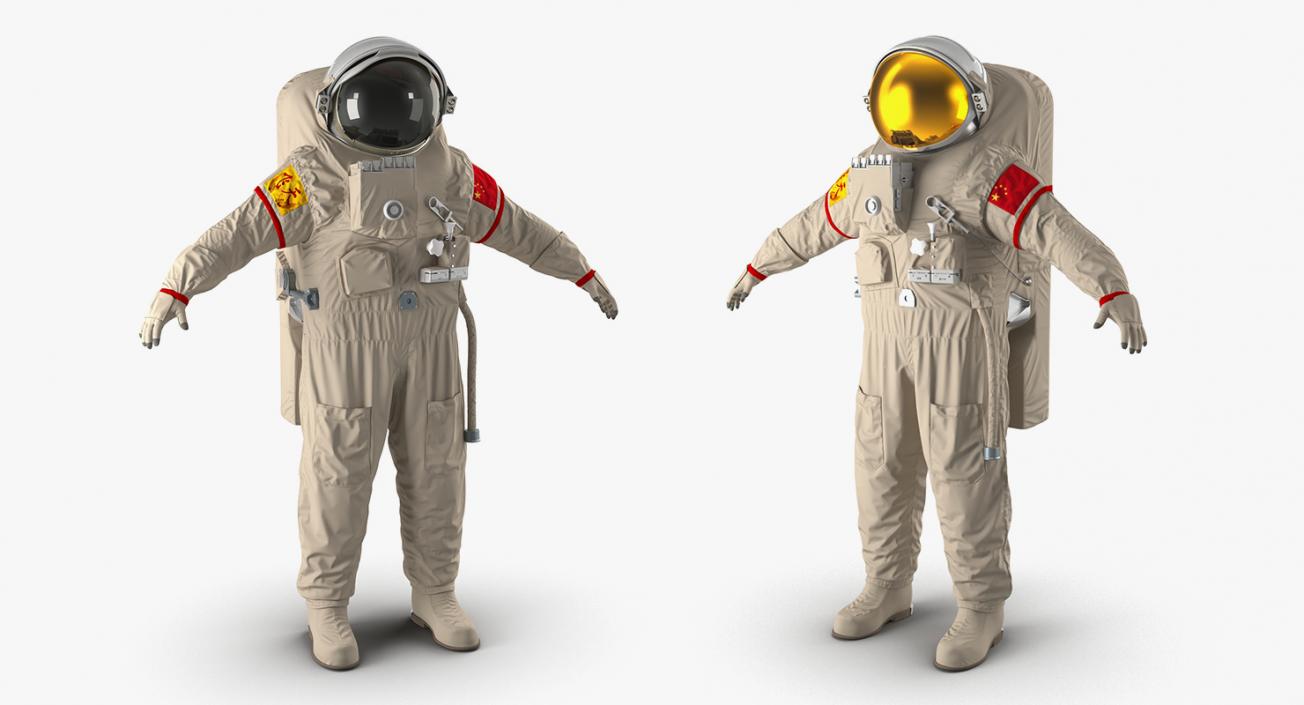 Space Suits Collection 5 3D model