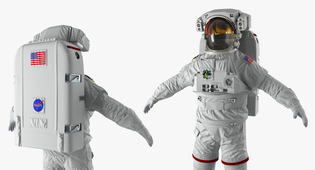 Space Suits Collection 5 3D model