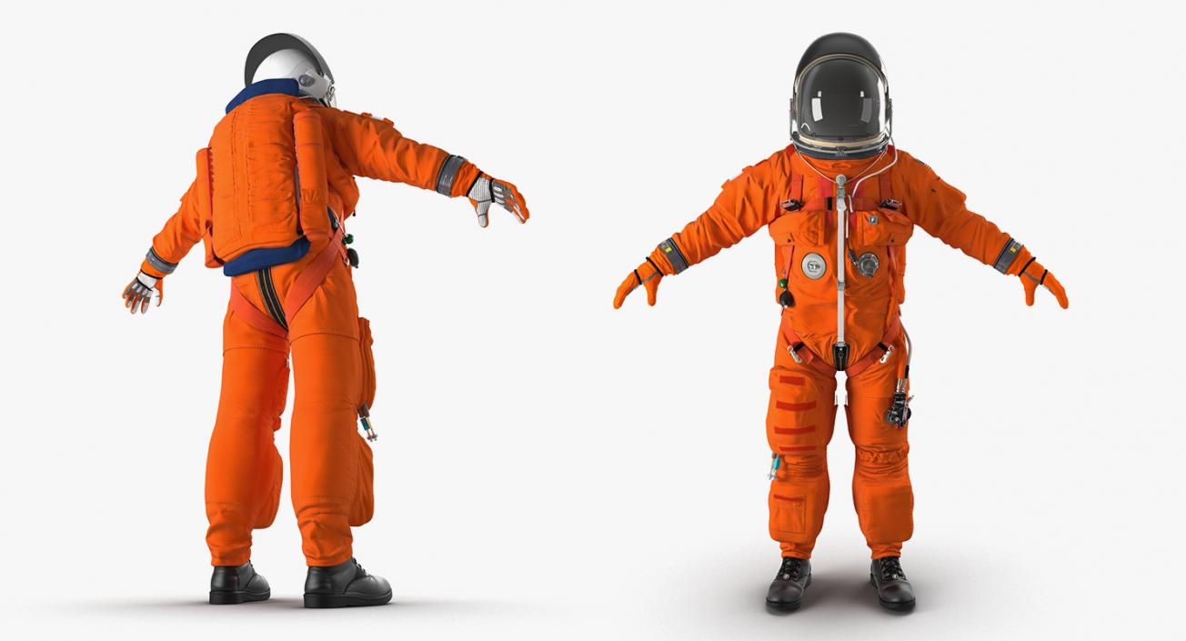 Space Suits Collection 5 3D model