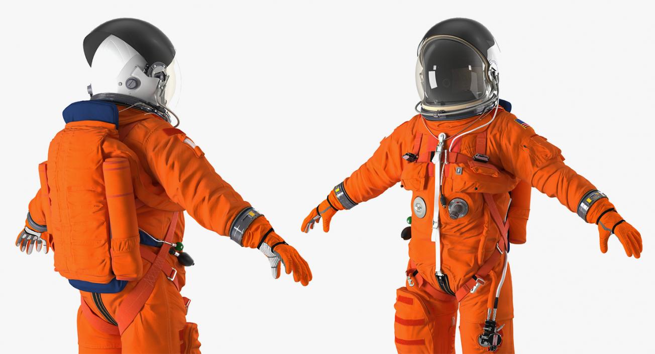 Space Suits Collection 5 3D model