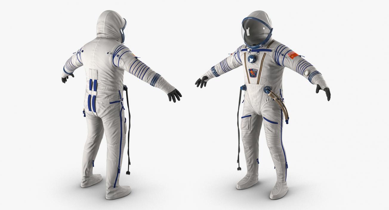 Space Suits Collection 5 3D model