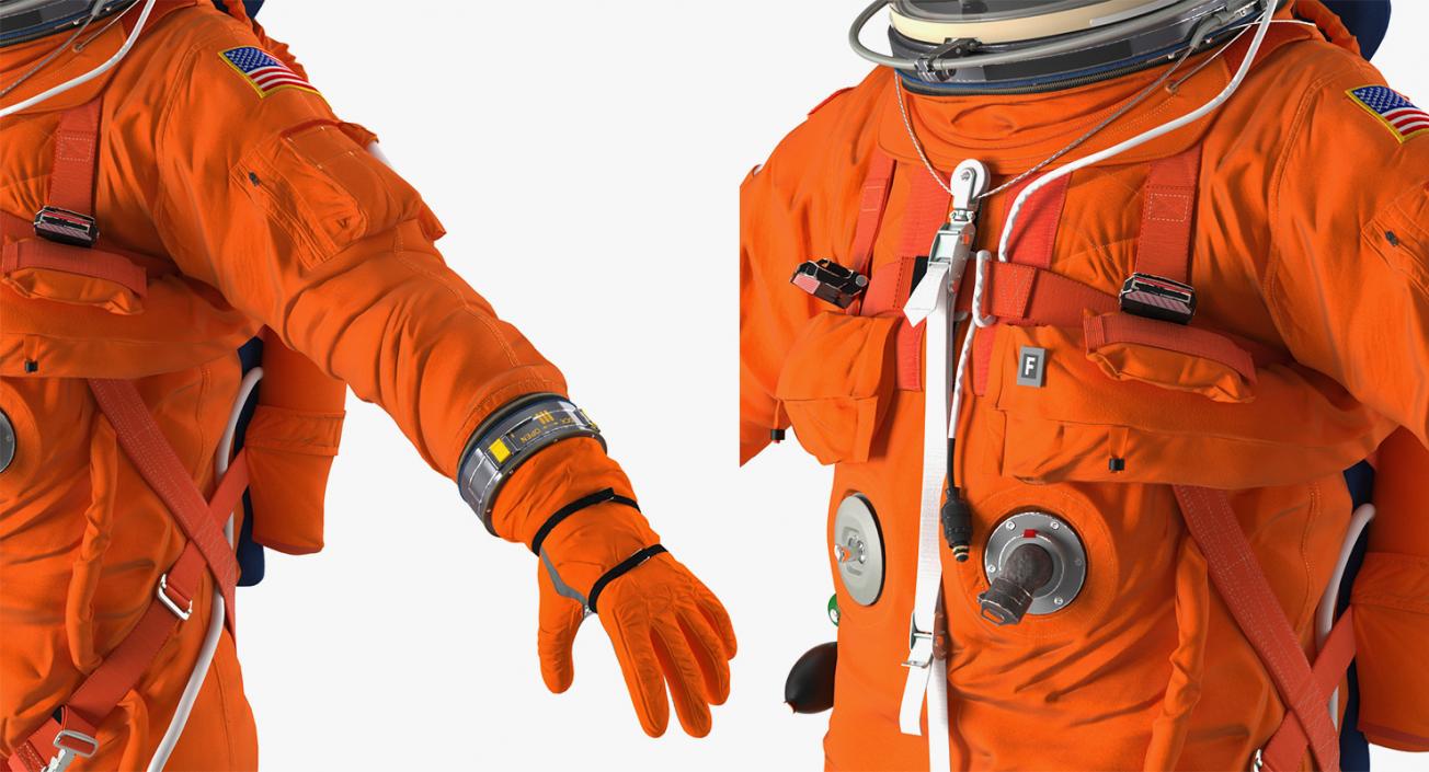 Space Suits Collection 5 3D model