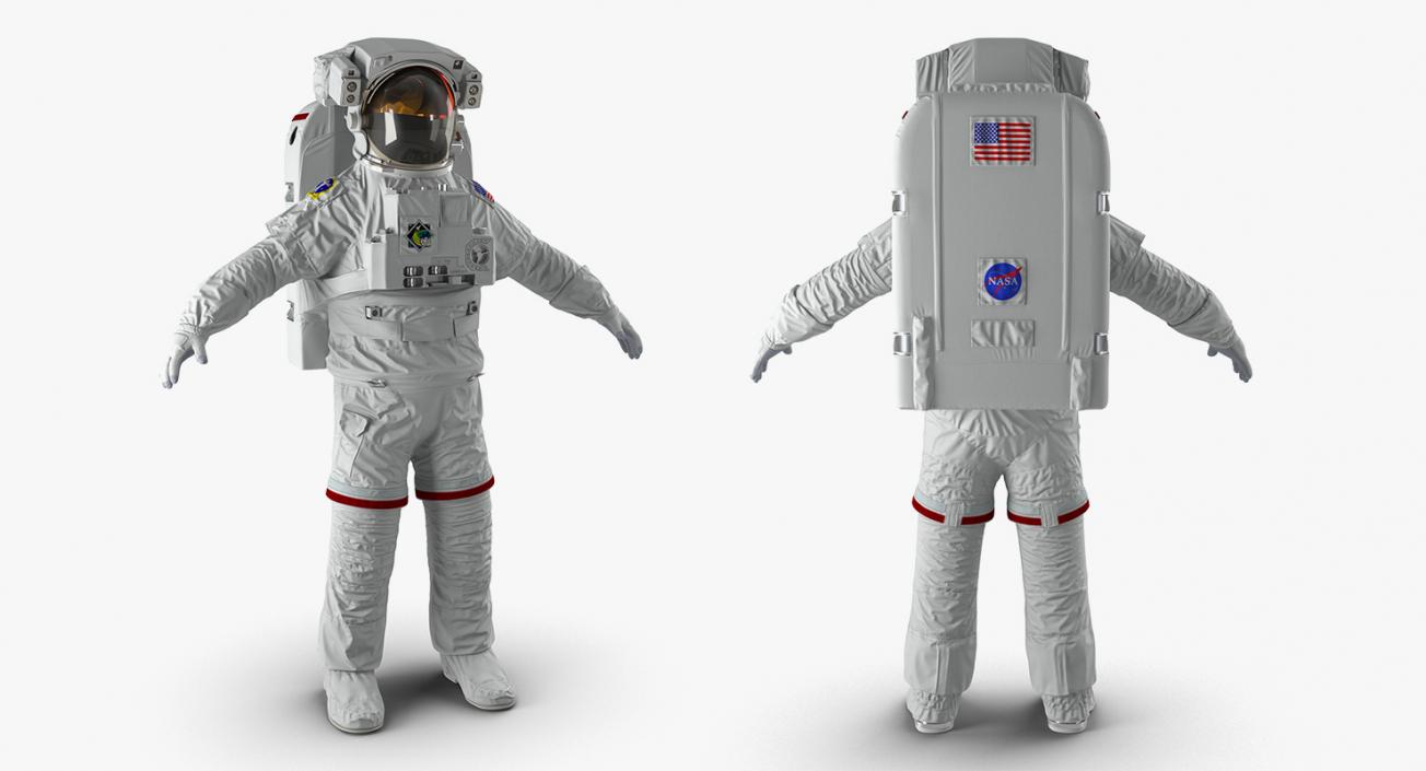 Space Suits Collection 5 3D model