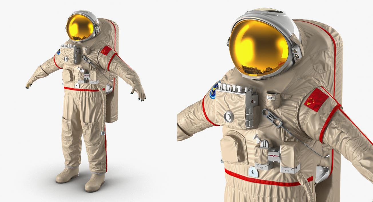 Space Suits Collection 5 3D model