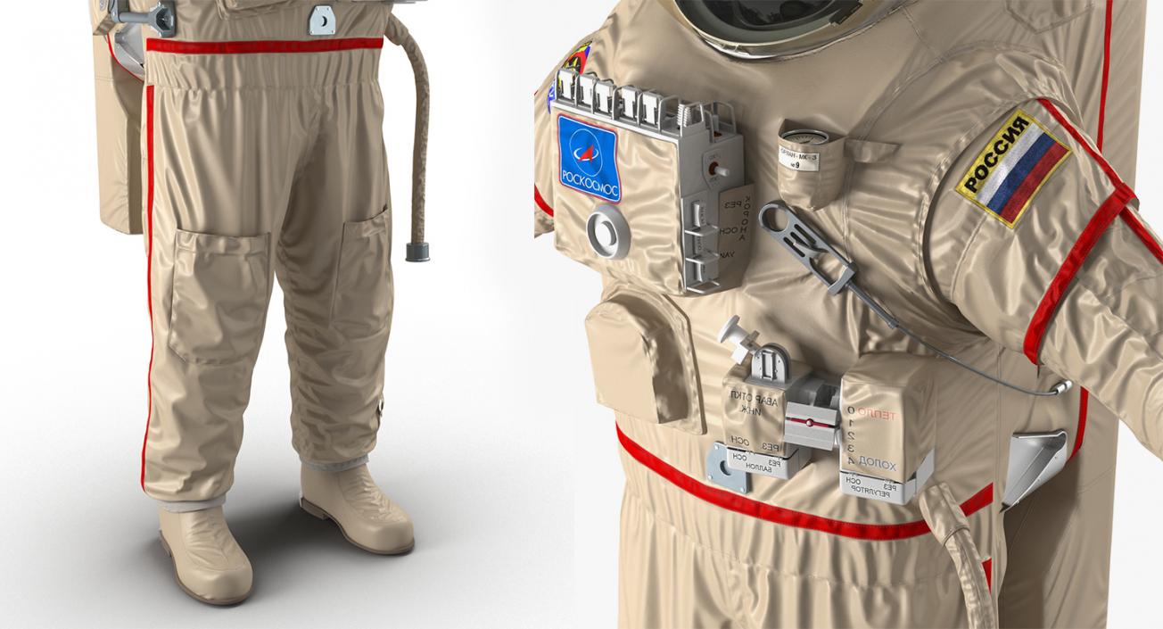 Space Suits Collection 5 3D model