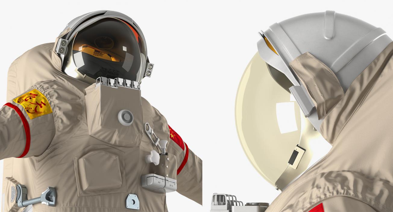 Space Suits Collection 5 3D model