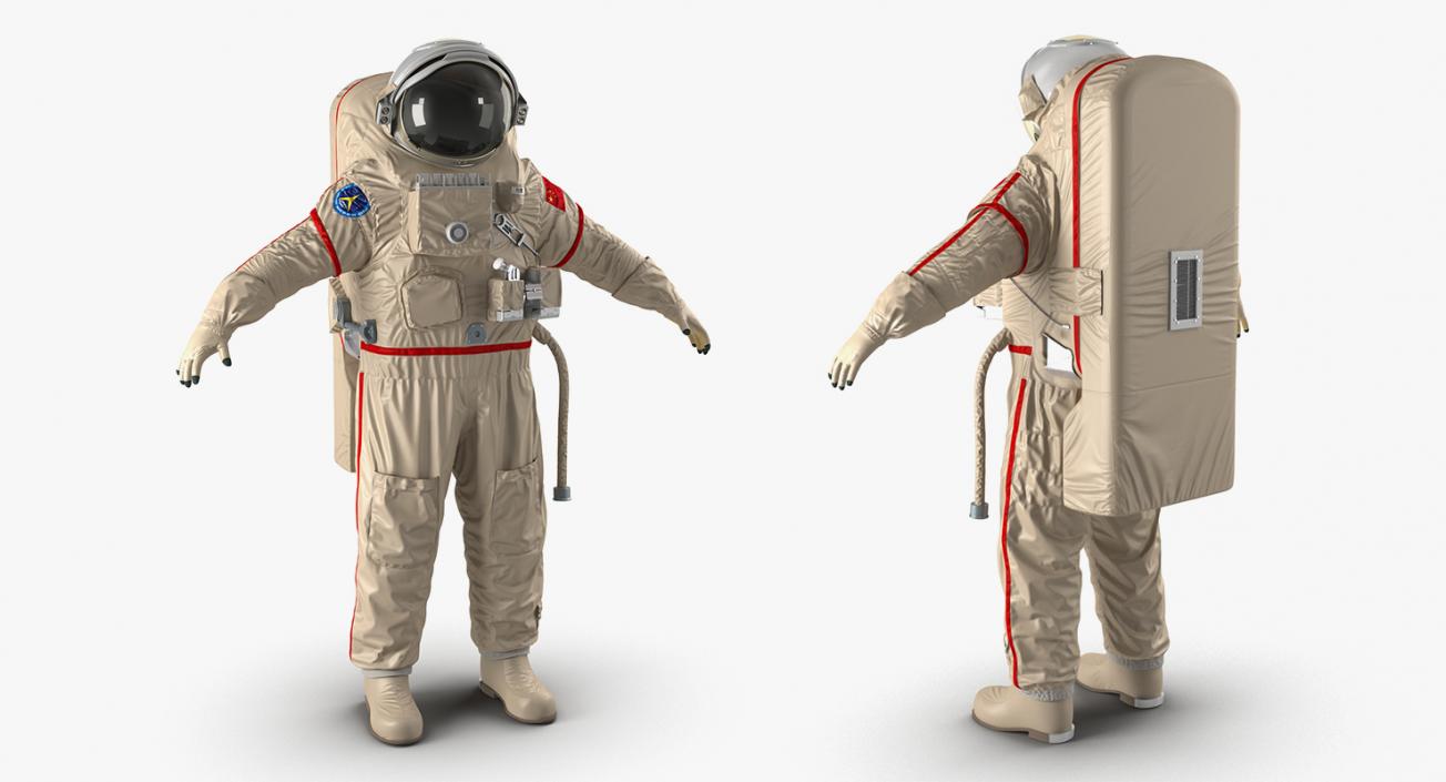 Space Suits Collection 5 3D model