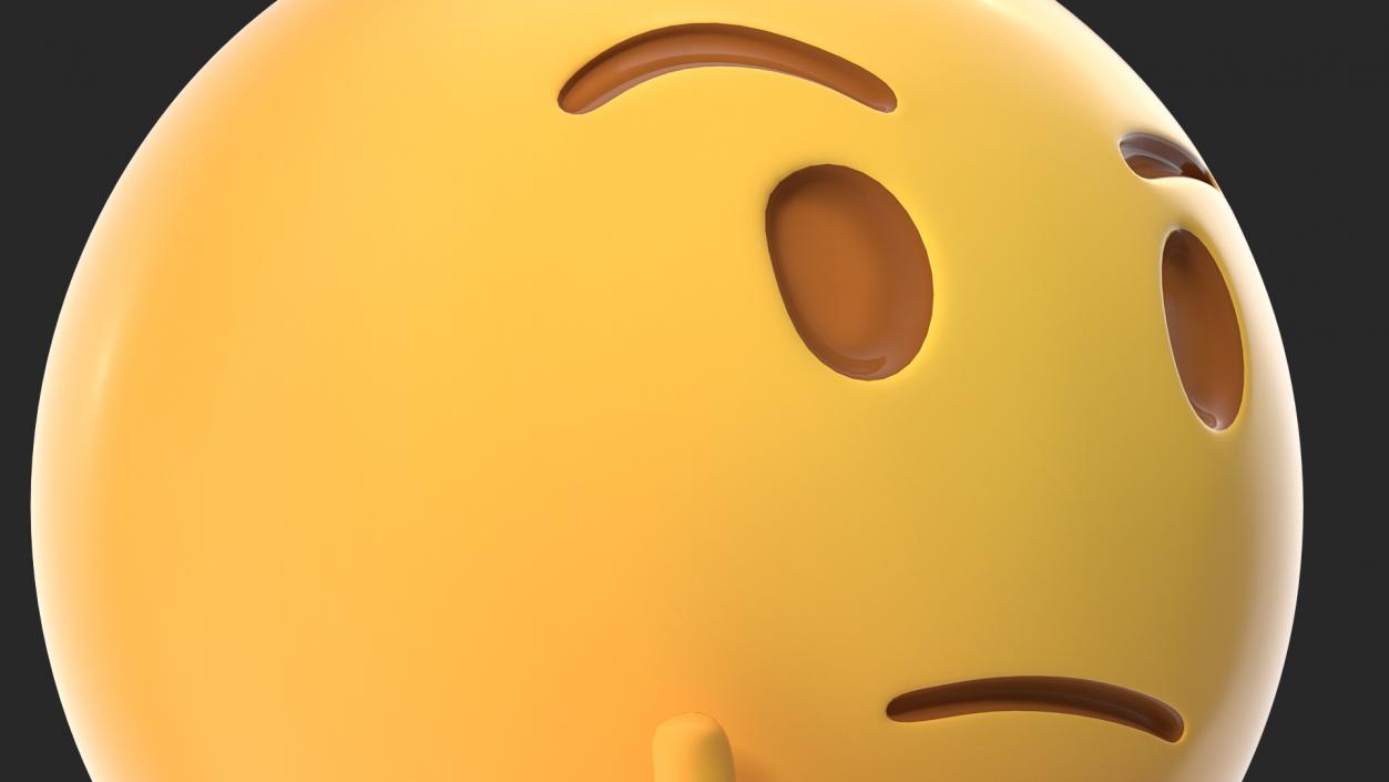 Thinking Emoji 3D model