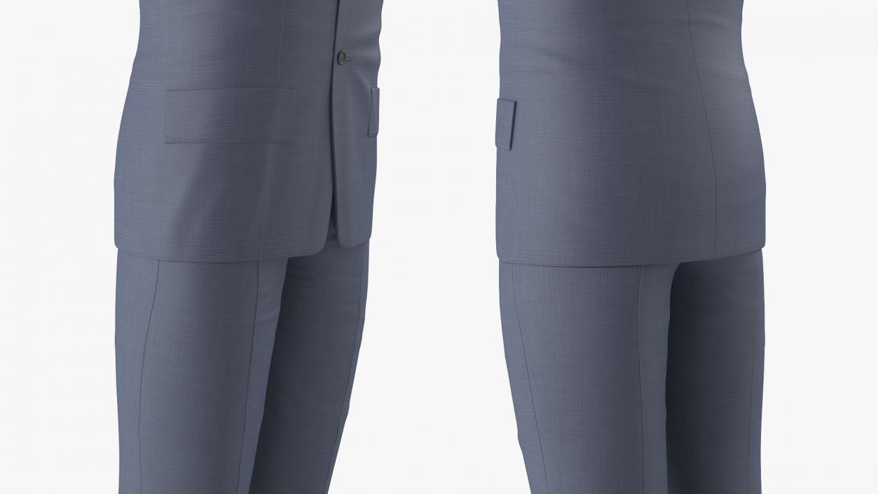 Man in Business Suit T-Pose 3D
