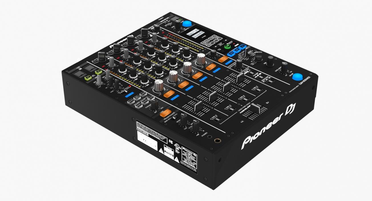 3D Professional DJ Mixer Pioneer DJM 900NXS2