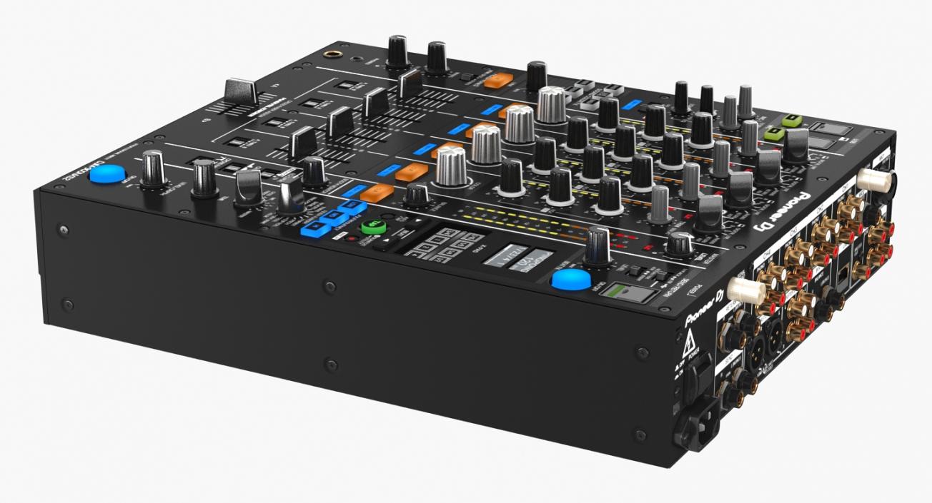 3D Professional DJ Mixer Pioneer DJM 900NXS2