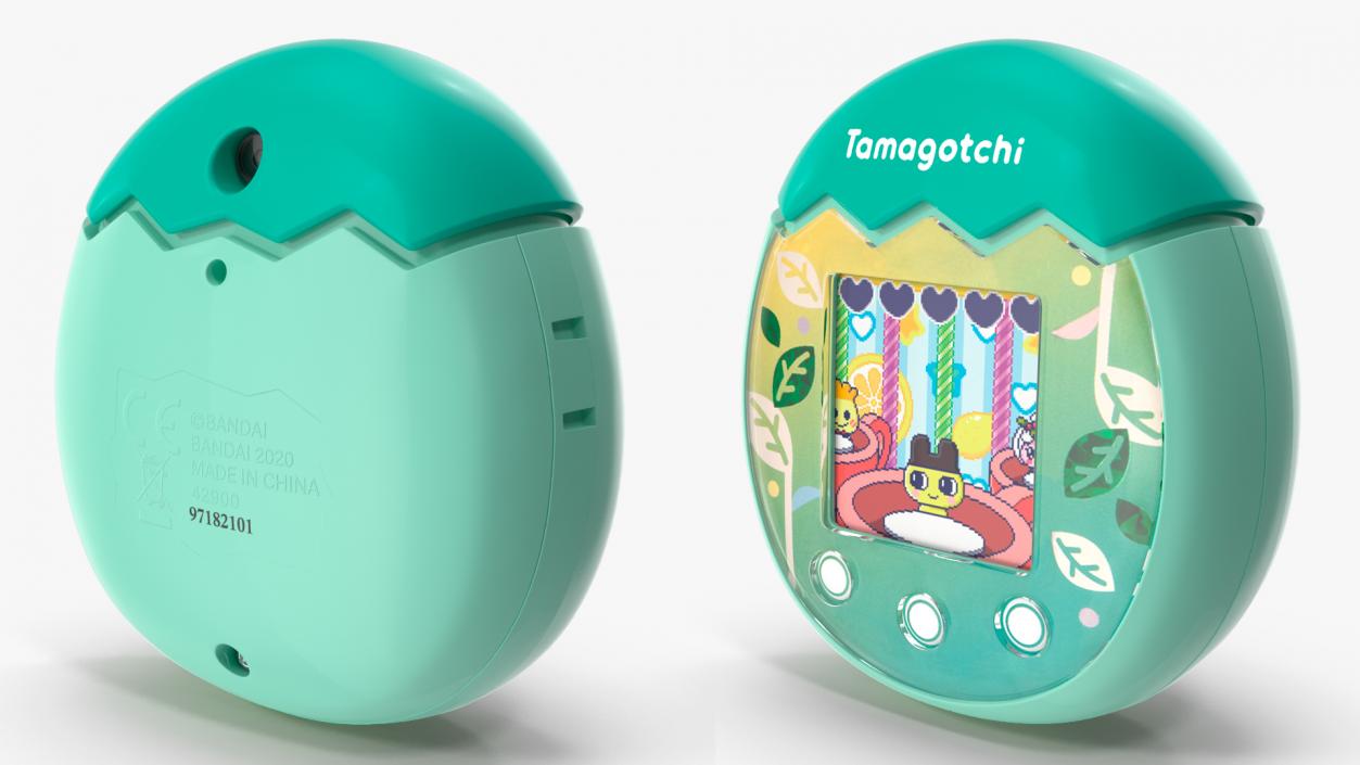 3D Tamagotchi Collection 2 model