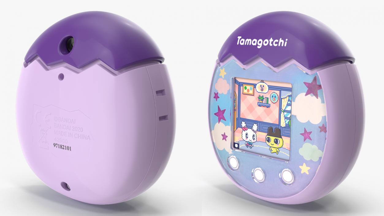 3D Tamagotchi Collection 2 model