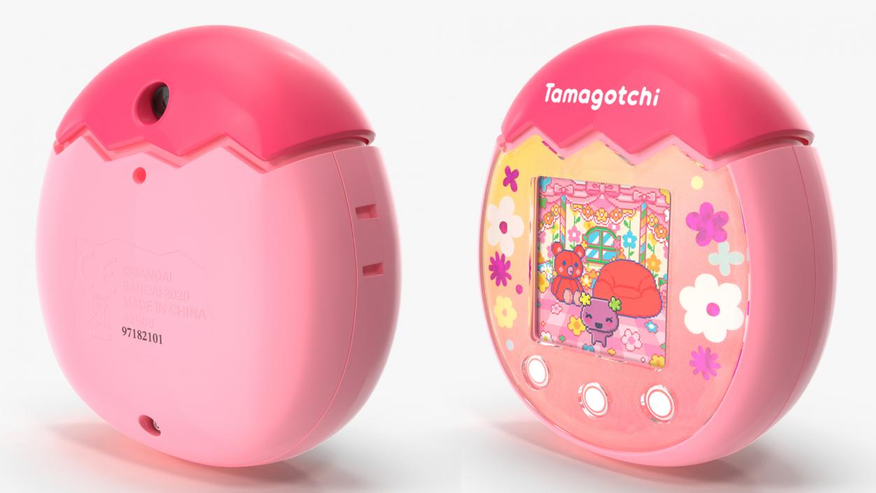 3D Tamagotchi Collection 2 model