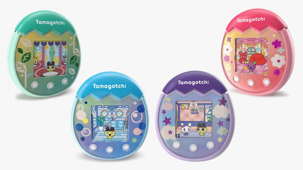 3D Tamagotchi Collection 2 model