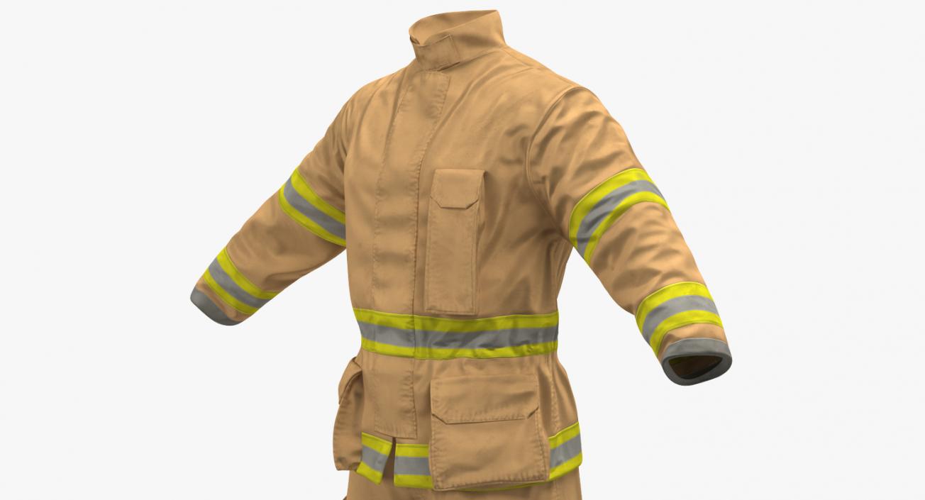 3D Firefighter Uniform 2