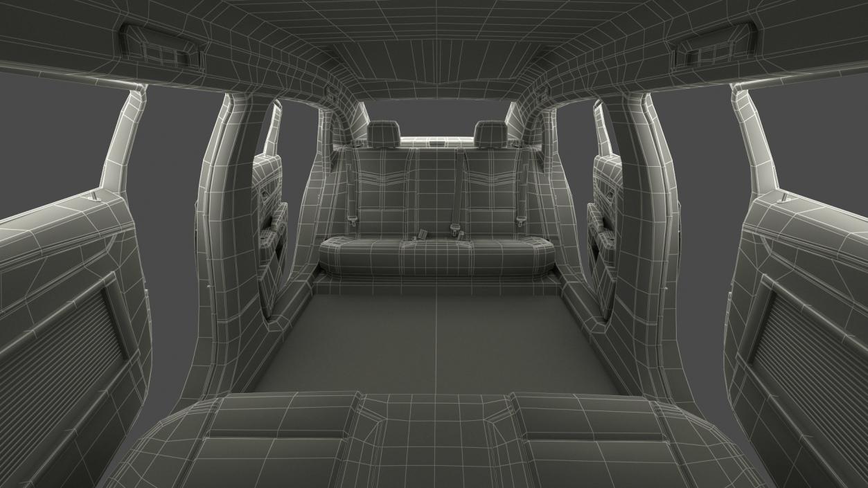 Cadillac Six Door Limousine 3D