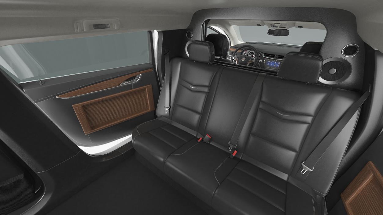 Cadillac Six Door Limousine 3D