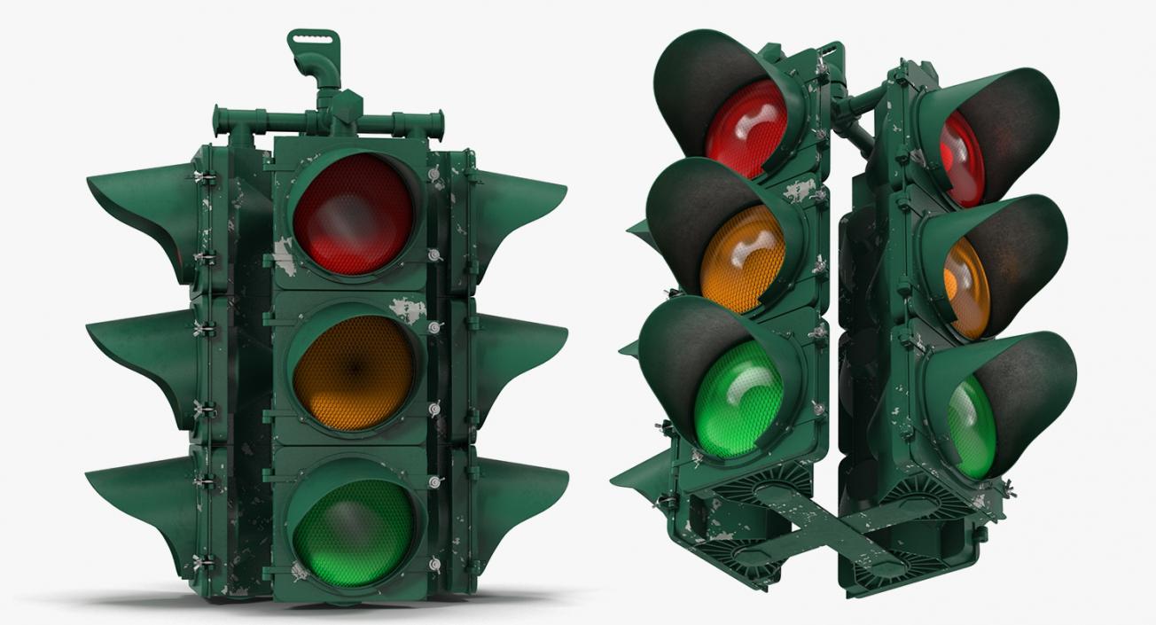 Stop Lights Collection 3 3D model