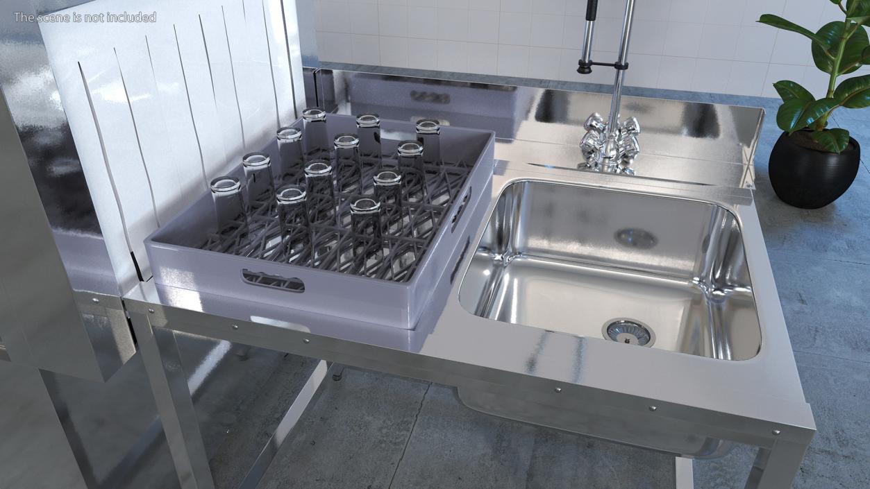 3D Conveyor Style Commercial Dishwasher