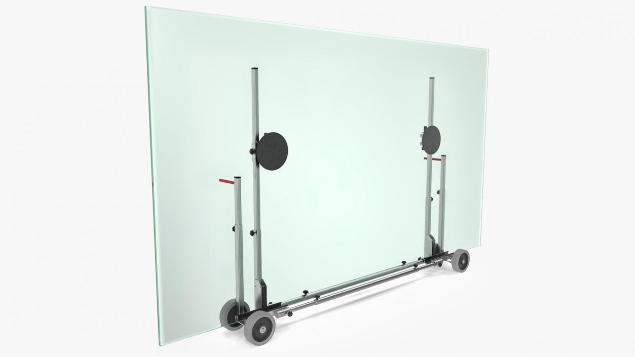 Glass Panel Transport Trolley 3D model