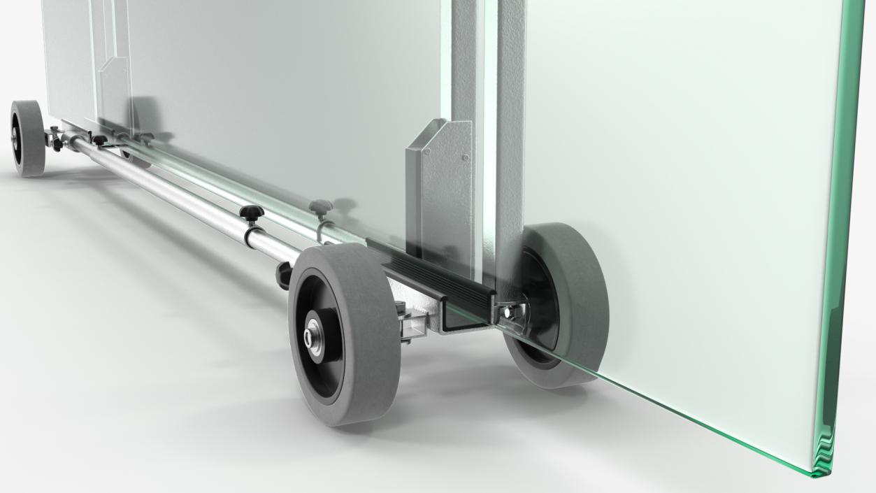 Glass Panel Transport Trolley 3D model