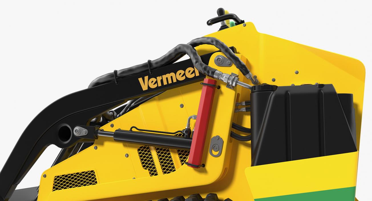 3D model Mini Skid Steer Loader Vermeer S450TX Clean Rigged