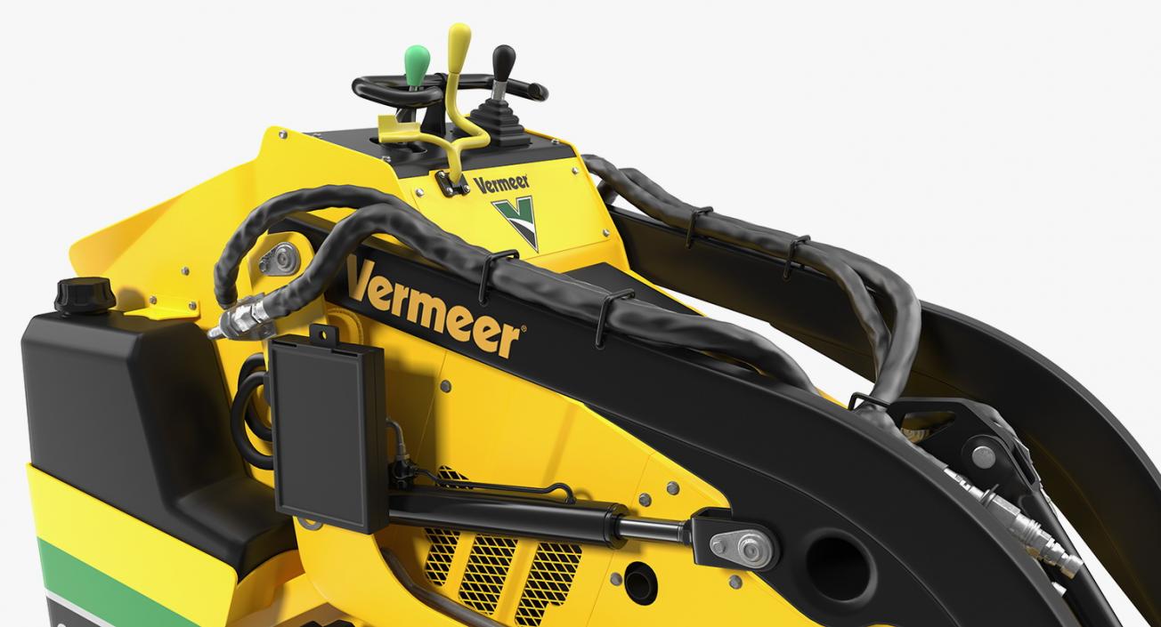 3D model Mini Skid Steer Loader Vermeer S450TX Clean Rigged