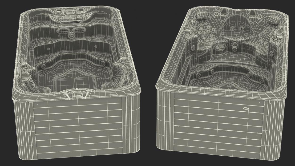 Jacuzzi 16ft Power Active Spa 3D model