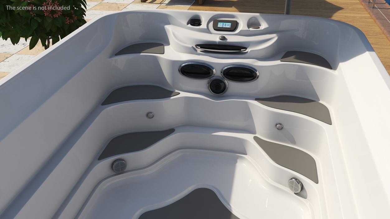 Jacuzzi 16ft Power Active Spa 3D model