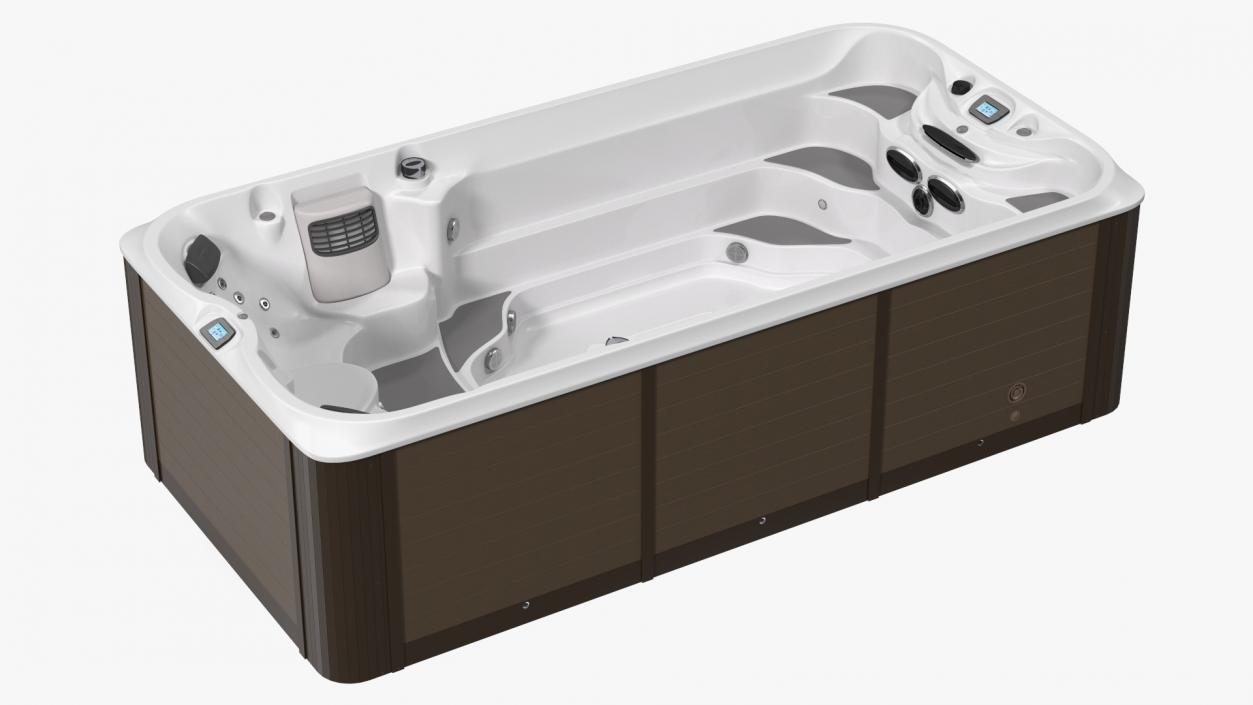 Jacuzzi 16ft Power Active Spa 3D model