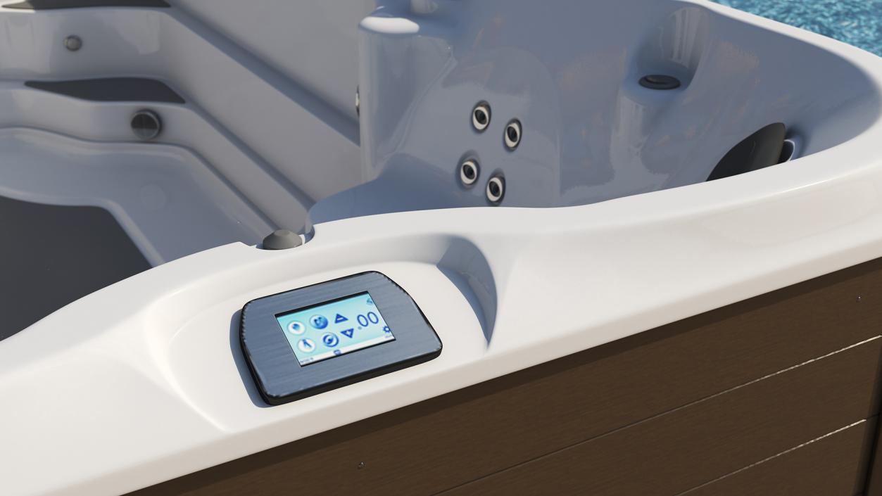 Jacuzzi 16ft Power Active Spa 3D model