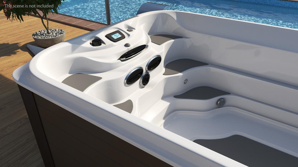 Jacuzzi 16ft Power Active Spa 3D model