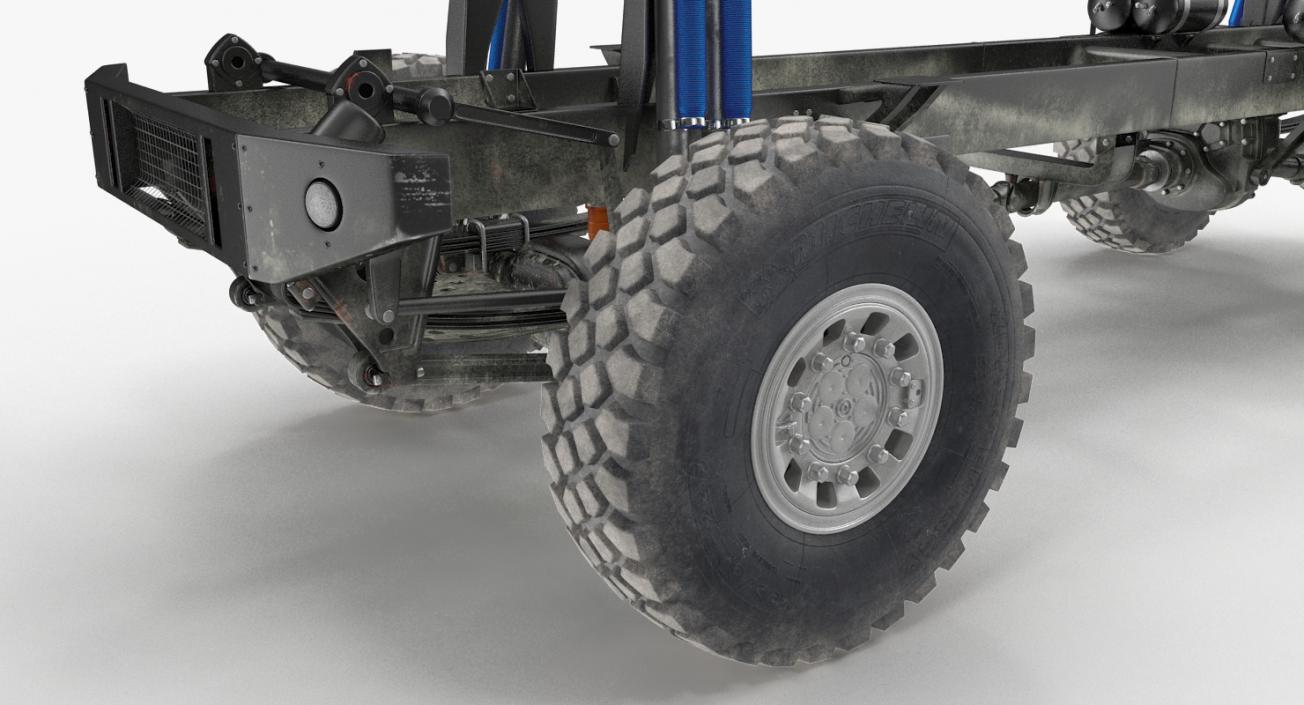 3D Racing Truck KAMAZ Chassis