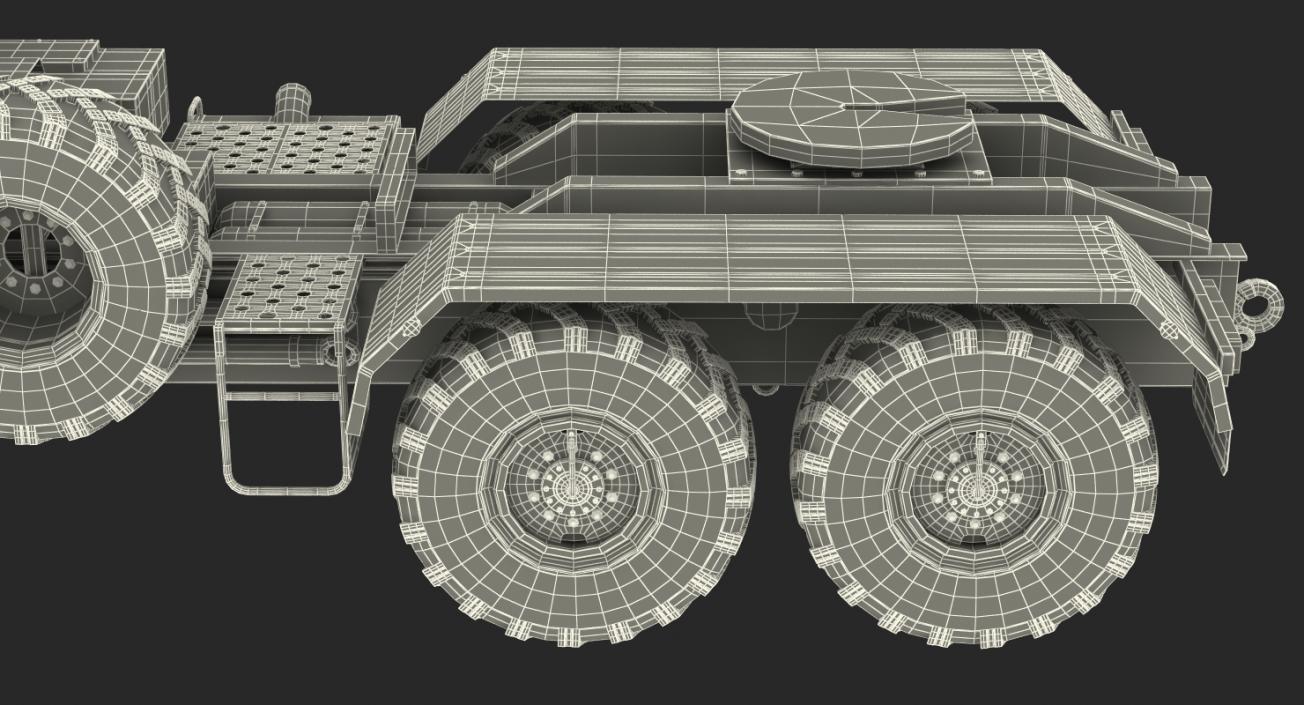 3D model All Terrain Tractor Truck Baz 64022