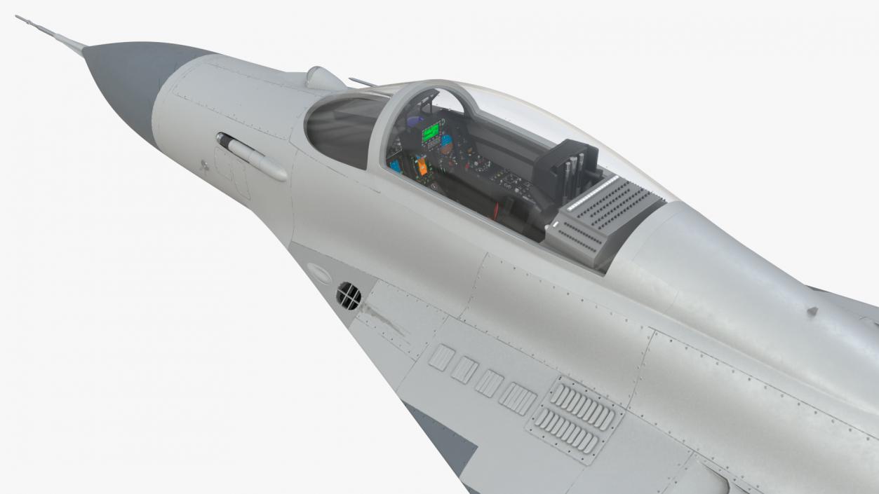 3D model MiG 29 Multirole Fighter Aircraft Flight