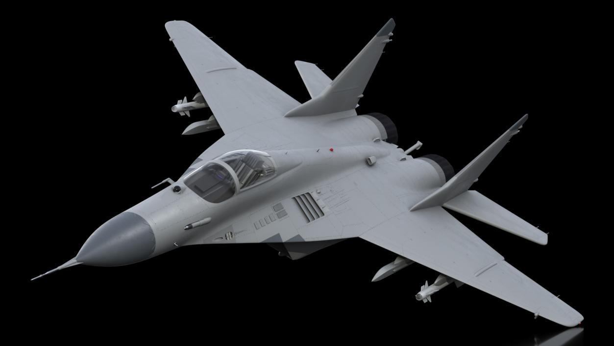 3D model MiG 29 Multirole Fighter Aircraft Flight