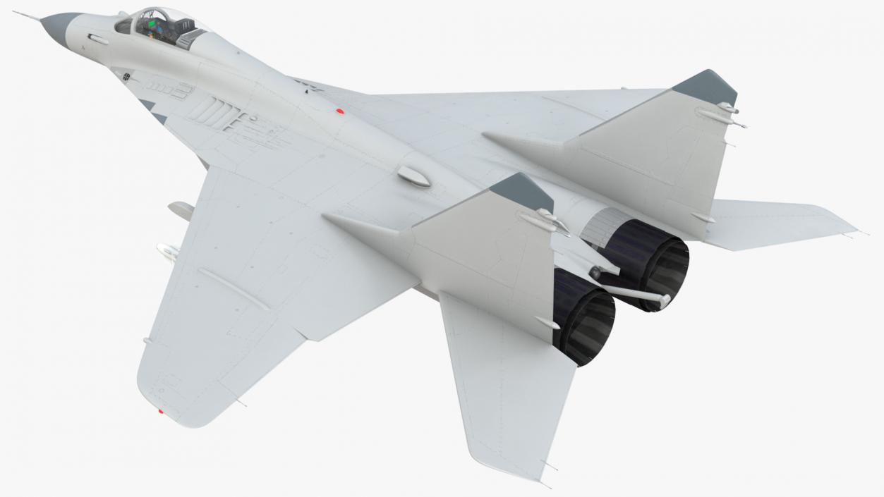 3D model MiG 29 Multirole Fighter Aircraft Flight