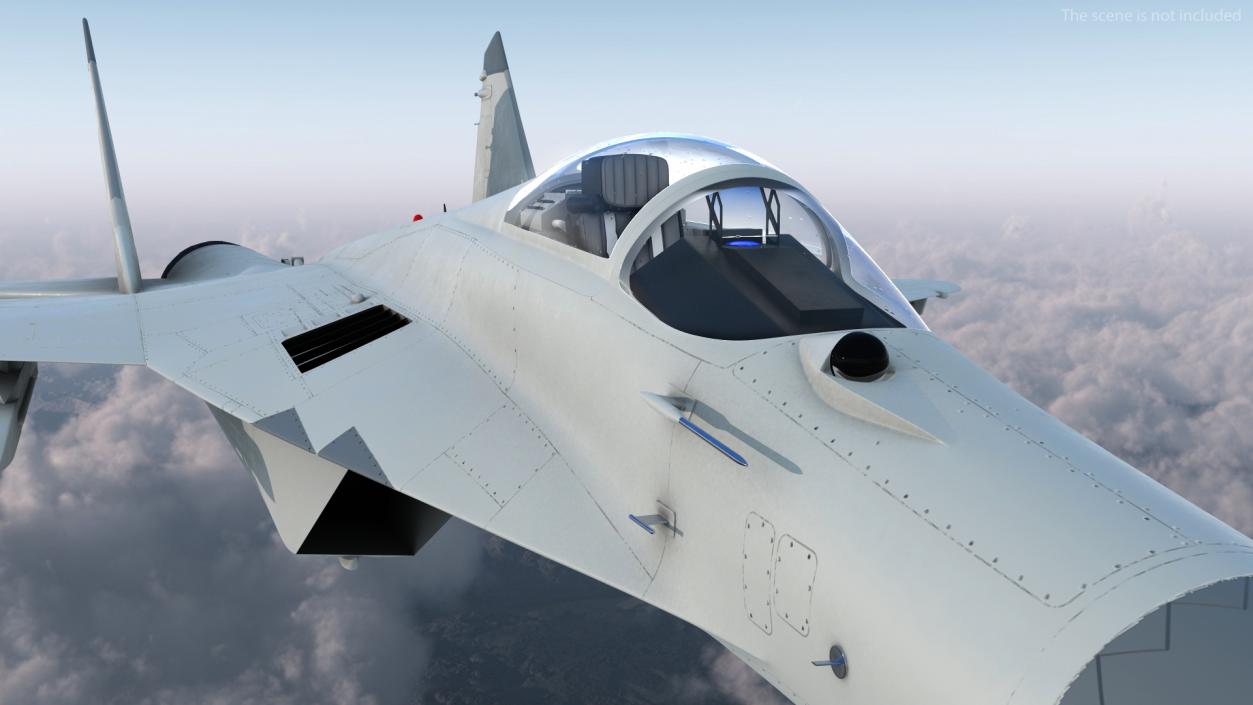 3D model MiG 29 Multirole Fighter Aircraft Flight