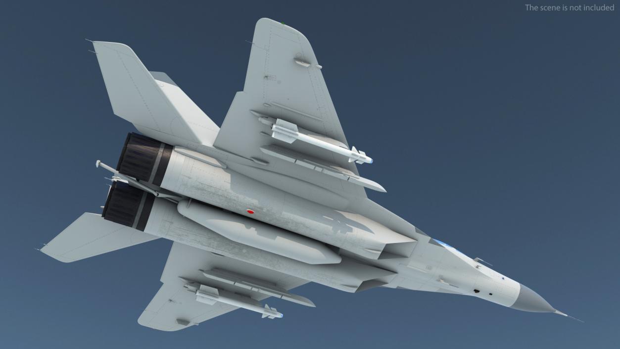 3D model MiG 29 Multirole Fighter Aircraft Flight