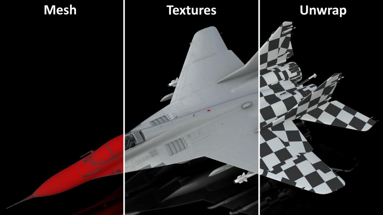 3D model MiG 29 Multirole Fighter Aircraft Flight