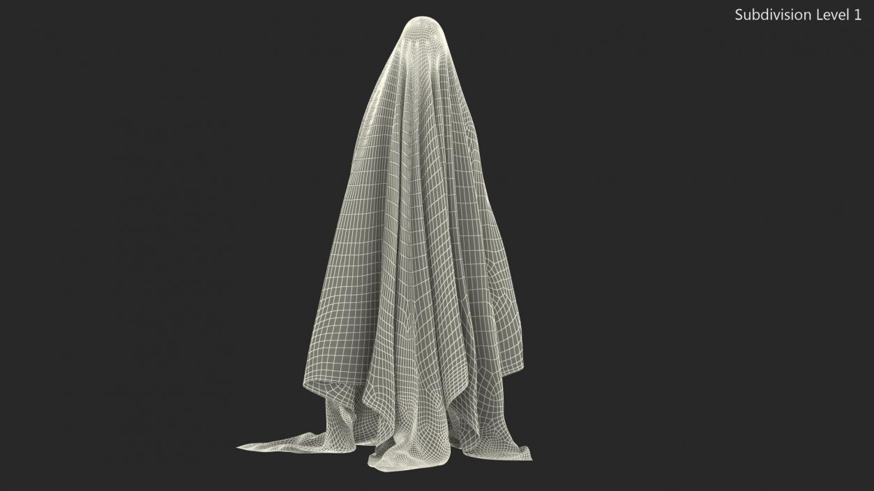 3D Bloody Evil Ghost Bedsheet