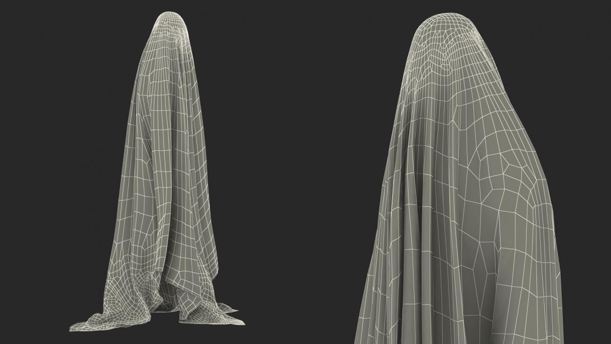 3D Bloody Evil Ghost Bedsheet