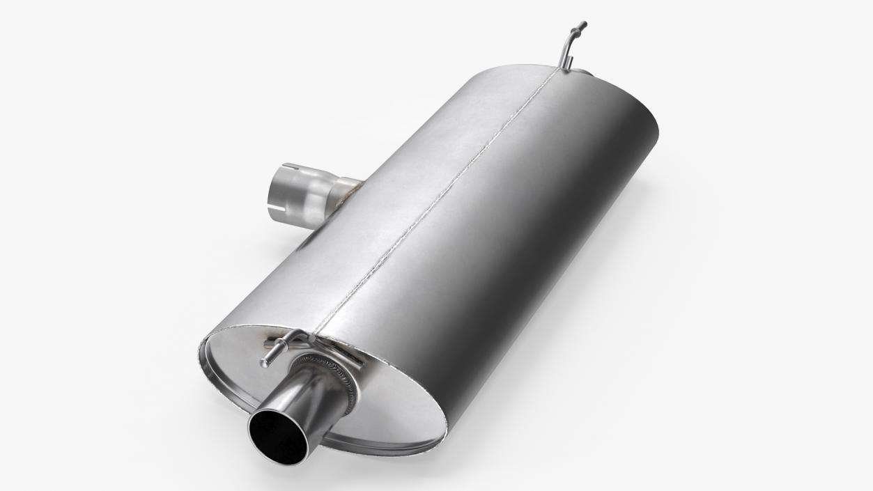 3D model Car Exhaust Silencer